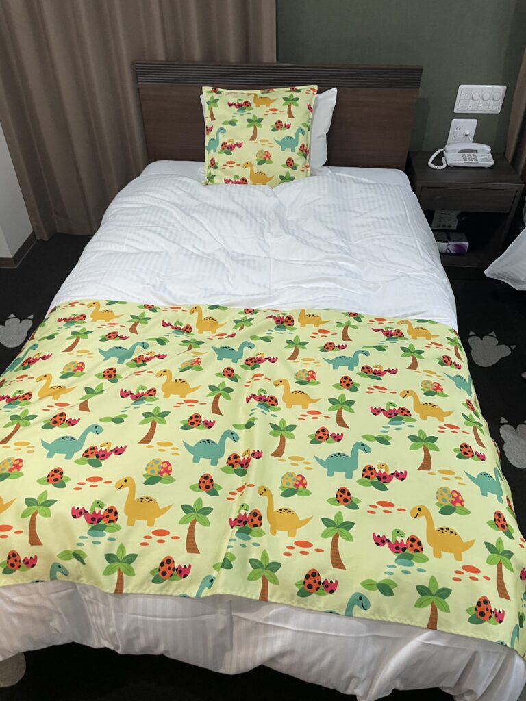 ホテル京福のベッド